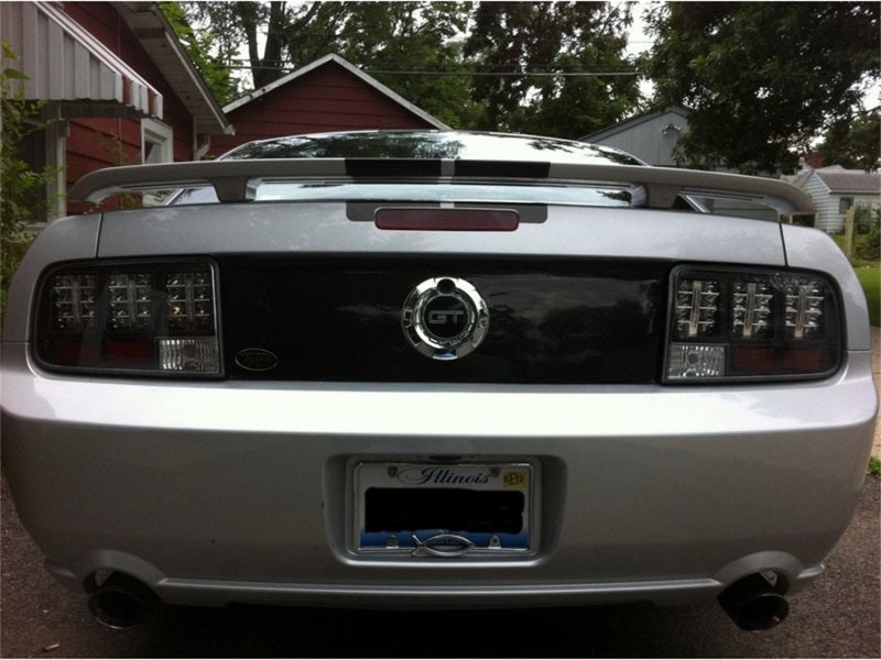 Spyder Ford Mustang 05-09 LED Tail Lights Black ALT-YD-FM05-LED-BK 5003546 5003546 Photo - Mounted