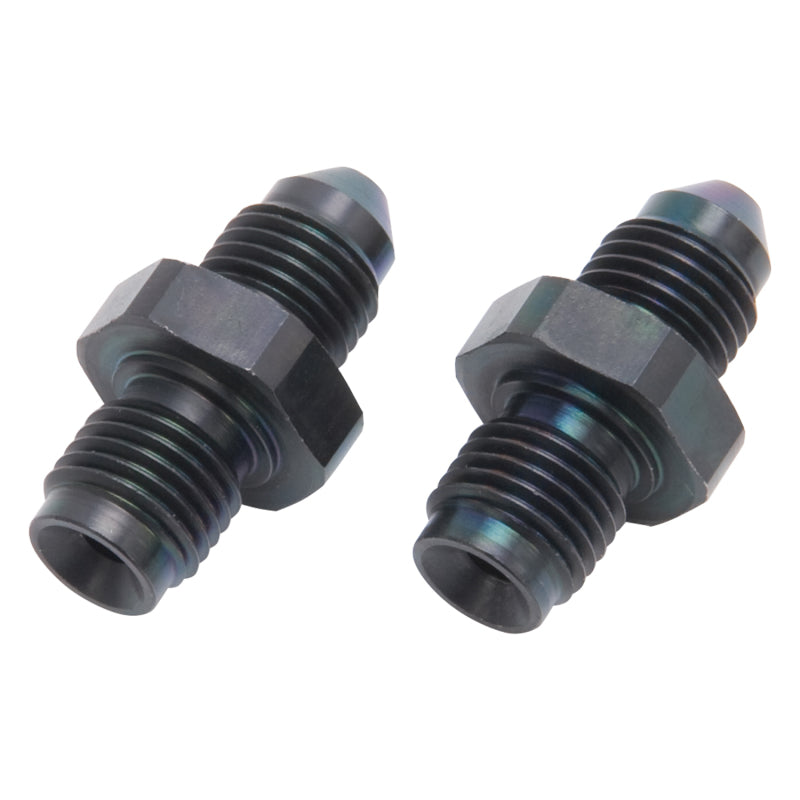 Russell -3 AN 3/8 Inch x 24 I.F. Male Brake Adapter Fitting - Black 643963 Photo - Primary