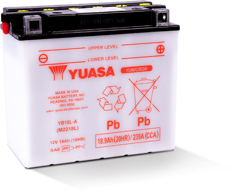 Yuasa Battery Yuasa Yb18L-A Yuasa Battery YUAM2218L