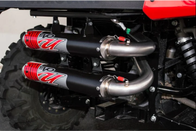 Big Gun 12-23 Kawasaki TERYX 4 750 EVO U Series Dual Slip On Exhaust 12-4682