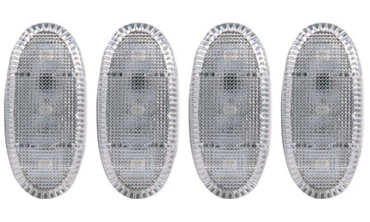 Anzo 2011-2016 Ford F-350 LED Fender Light Kit Clear 2pc Amber / 2pc Red 861108 Photo - Primary