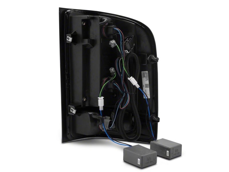 Raxiom 07-13 Chevrolet Silverado 1500 LED Tail Lights- Blk Housing (Clear Lens) S112716 S112716 Photo - Close Up