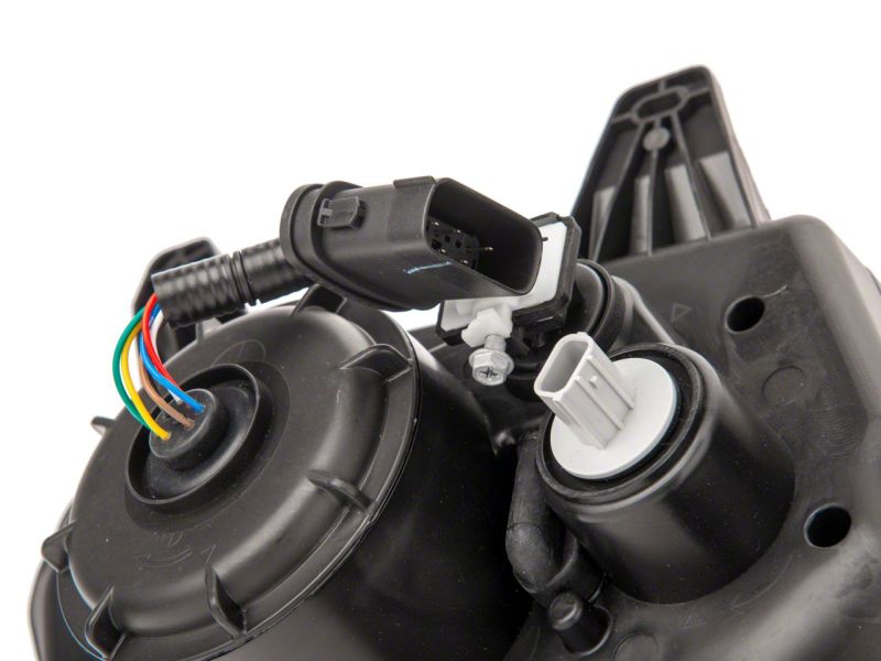 Raxiom 13-14 Ford Mustang LED Projector Headlights SEQL Turn Signals- Blk Housing (Clear Lens) 426686 426686 Photo - Close Up