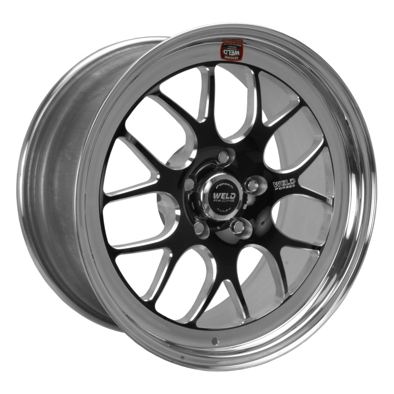 Weld S77 18x7 / 5x4.75 BP / 4.1in. BS Black Wheel (High Pad) - Non-Beadlock 77HB8070B41A 77HB8070B41A Photo - Primary