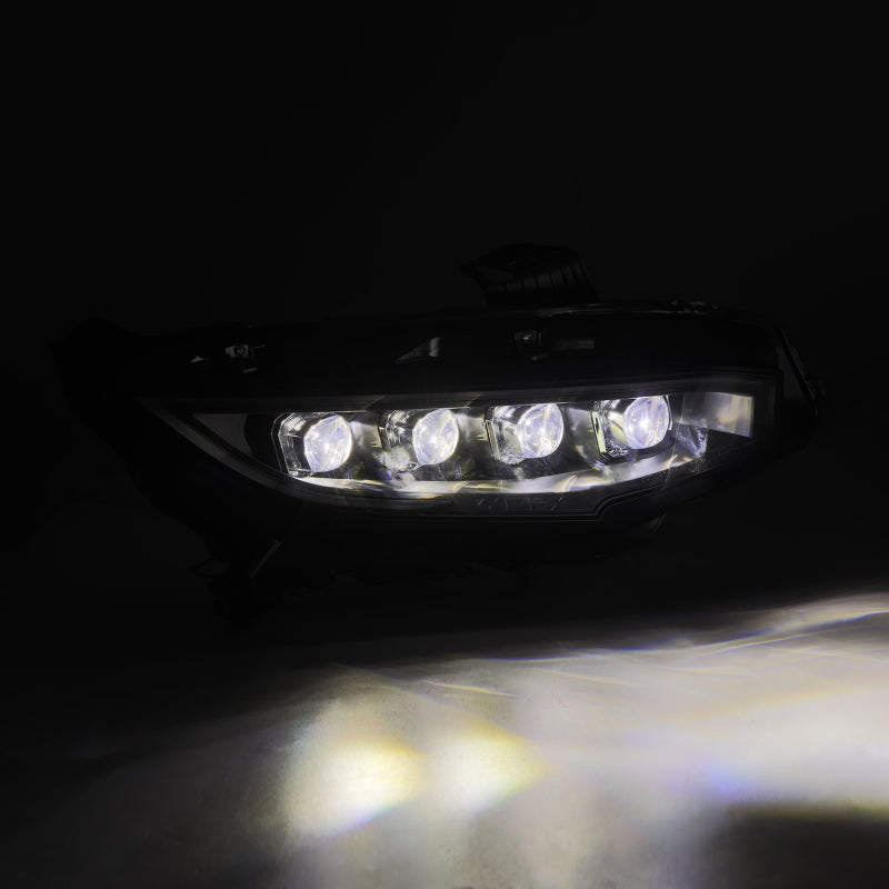 AlphaRex 16-21 Honda Civic NOVA-Series LED Proj Headlights Alpha-Black w/Actv Lgt & Seq.Sig / SB DRL 880492 880492 User 1