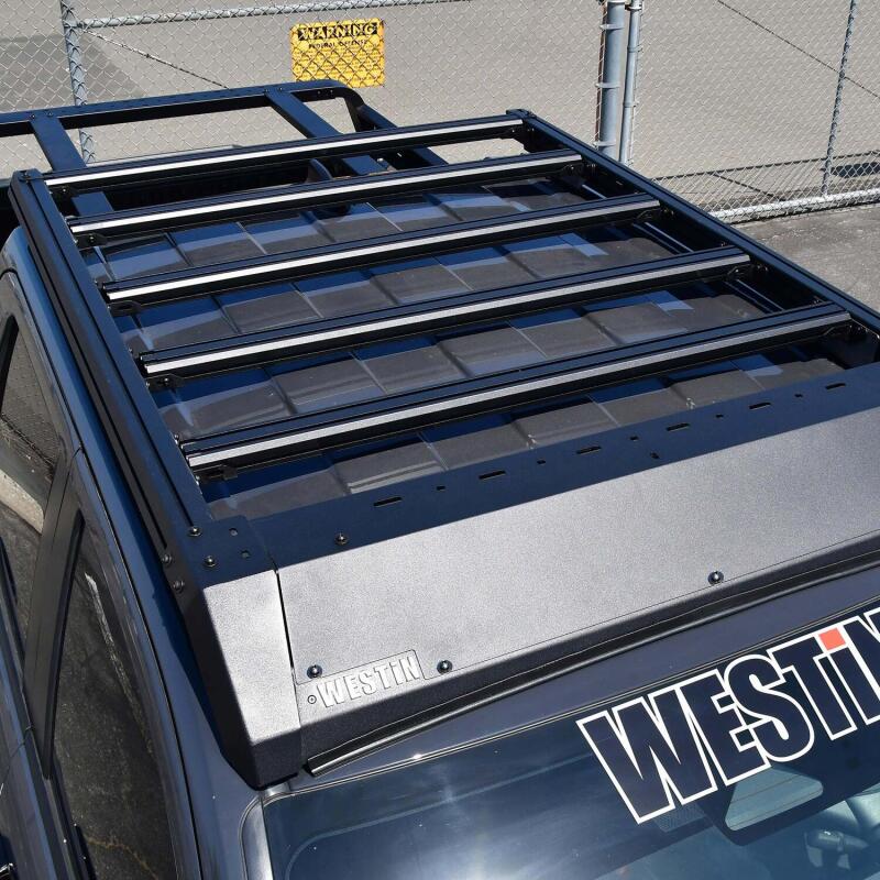 Westin 2024 Toyota Tacoma Double Cab Mesa Roof Rack - Textured Black 15-00135 15-00135 Photo - lifestyle view