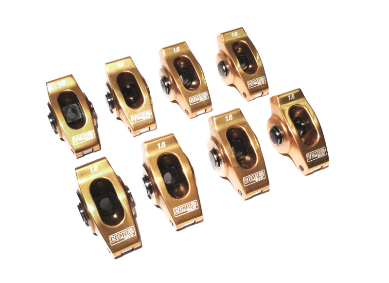 Comp Cams ROCKER ARMS, "ULTRA GOLD" SBC 3/8" 1.6 19002-8 Photo - Primary