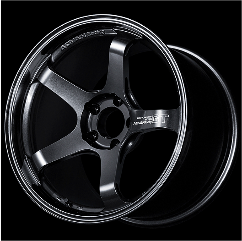Advan GT Beyond 18x8.5 +37 5-114.3 Racing Titanium Black Wheel YAQB8H37ETB YAQB8H37ETB Photo - Primary