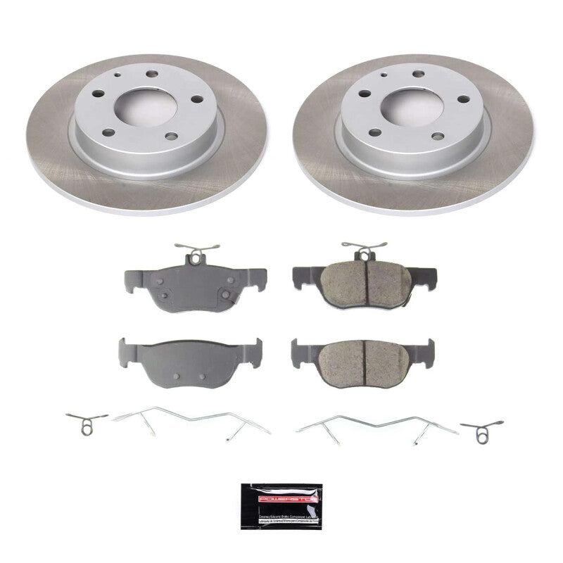 PowerStop Power Stop 20-22 Mazda CX-30 Rear Semi-Coated Rotor Kit SC8334 SC8334 Photo - Primary