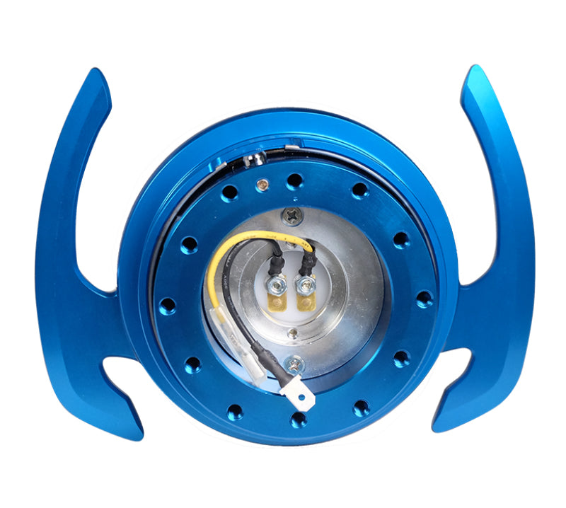 NRG Quick Release Kit Gen 4.0 - Blue Body / Blue Ring w/ Handles SRK-700BL SRK-700BL Photo - Primary