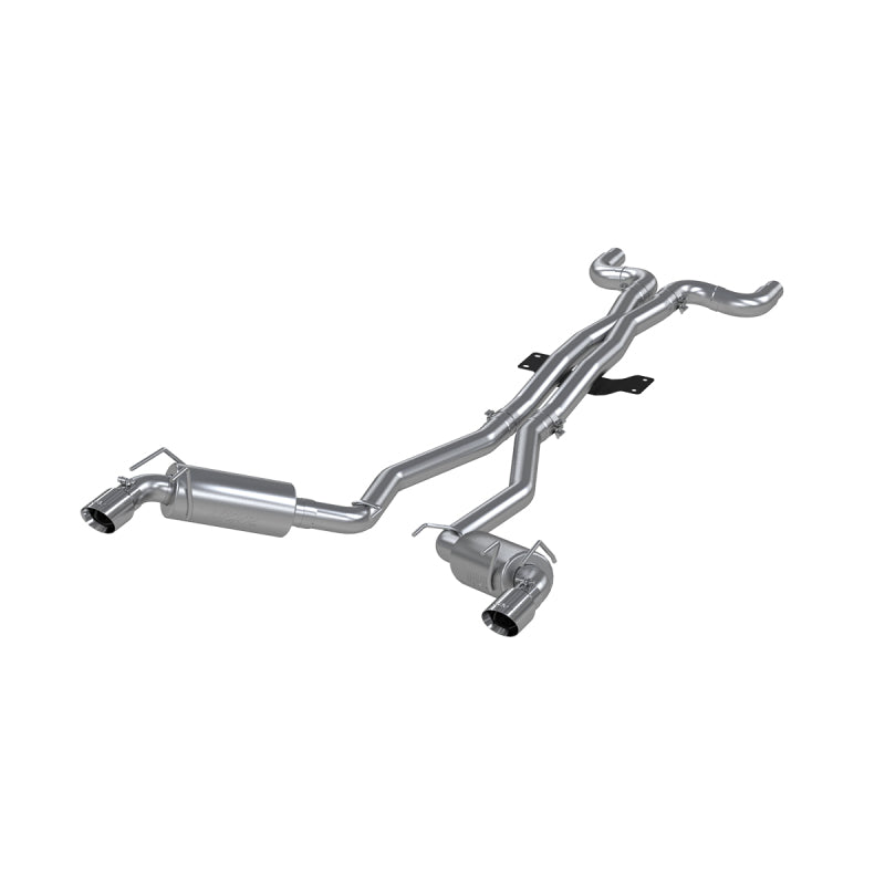 MBRP 2010 Chev Camaro V8 6.2L 6 Speed Dual Cat Back Round Tips S7018409 Photo - Primary