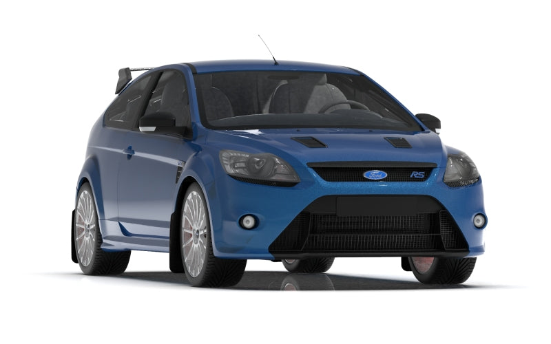 Rally Armor 09-11 Ford Focus MK2 RS Black UR Mud Flap White Logo MF56-UR-BLK/WH MF56-UR-BLK/WH User 2