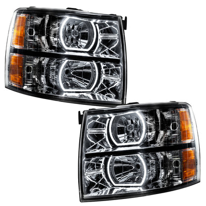 ORACLE Lighting Oracle 07-13 Chevrolet Silverado SMD HL - Black - Square - ColorSHIFT w/ BC1 Controller 8189-335 8189-335 Photo - out of package