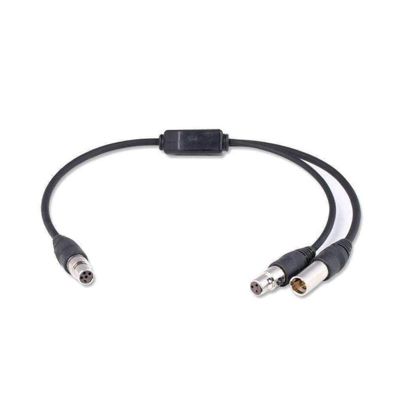 Rugged Radios External Push to Talk (PTT) Adapter Cable for 5 Pin Ports SPLITTER-5P-2-PTT SPLITTER-5P-2-PTT Photo - Primary