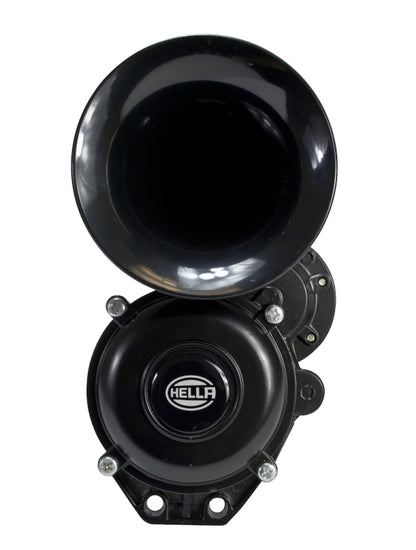 Hella Horn Kit Bx Black Air 1Tone 12/24V 013410011 013410011 Photo - Close Up