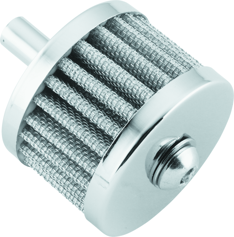 Bikers Choice 3/8in Chr Crankcase Breather 489894 489894 Photo - Primary