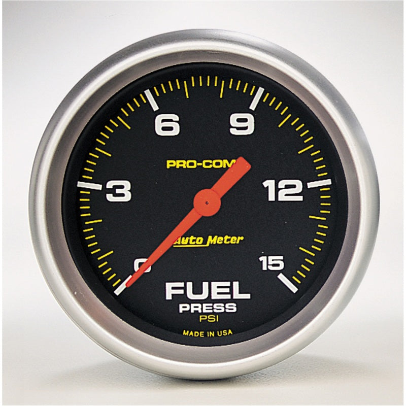Autometer Gauge, Fuel Press, 2 5/8", 15psi, Digital Stepper Motor, Pro-Comp 5461 Photo - Primary