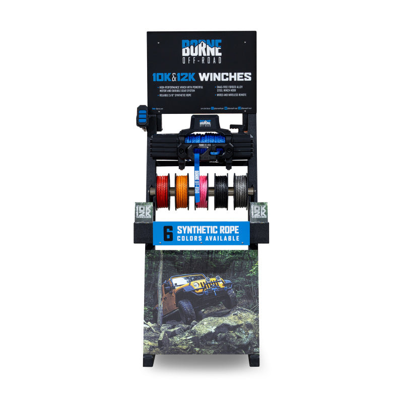 Borne Off-Road 10K/12K Winch POP Display brnBNWN-POP brnBNWN-POP User 1