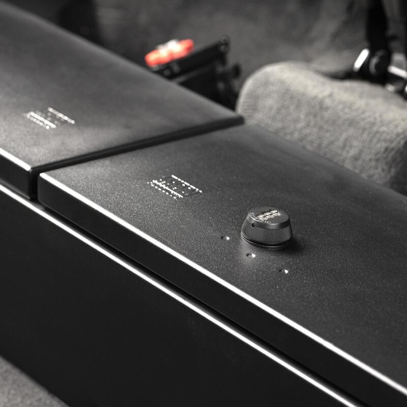 Tuffy Products Tuffy Underseat Lockbox W/ Combo Lock For Chevrolet Silverado & Gmc Sierra Crew & Double Cab 352-01-A 352-01-A Photo - Close Up