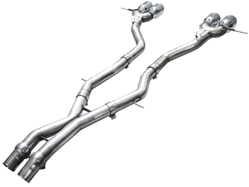 AWE Tuning 23-24 BMW G87 M2 Track Edition Exhaust - Chrome Silver Tips 3020-42487 3020-42487 Photo - out of package