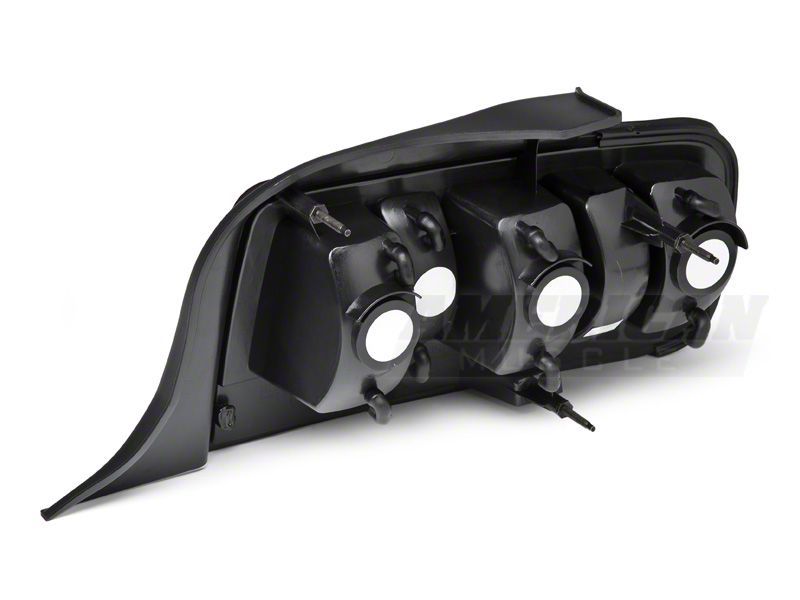 Raxiom 05-09 Ford Mustang Coyote Tail Lights- Blk Housing (Smoked Lens) 49117 49117 Photo - Close Up