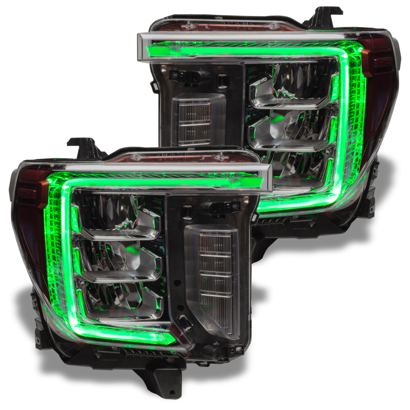 ORACLE Lighting Oracle 20-21 GMC Sierra 2500/3500 HD RGB+W Headlight DRL Upgrade Kit - ColorSHIFT w/o Controller 1451-334 1451-334 User 6