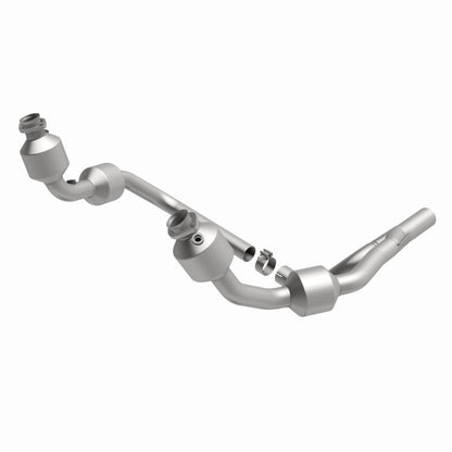 MagnaFlow Jeep Wrangler OEM Grade Federal / EPA Compliant Direct-Fit Catalytic Converter 49689 360 Degree Image Set
