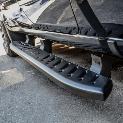 Westin 2019 Chevrolet Silverado/Sierra 1500 Crew Cab Thrasher Running Boards - Textured Black 28-81265 28-81265 Photo - Mounted