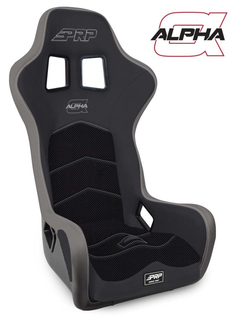 PRP Seats PRP Alpha Composite Seat- Black/Grey A3901-203 A3901-203 Photo - Primary