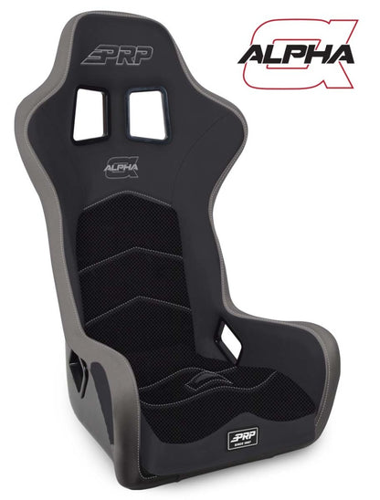 PRP Seats PRP Alpha Composite Seat- Black/Grey A3901-203 A3901-203 Photo - Primary