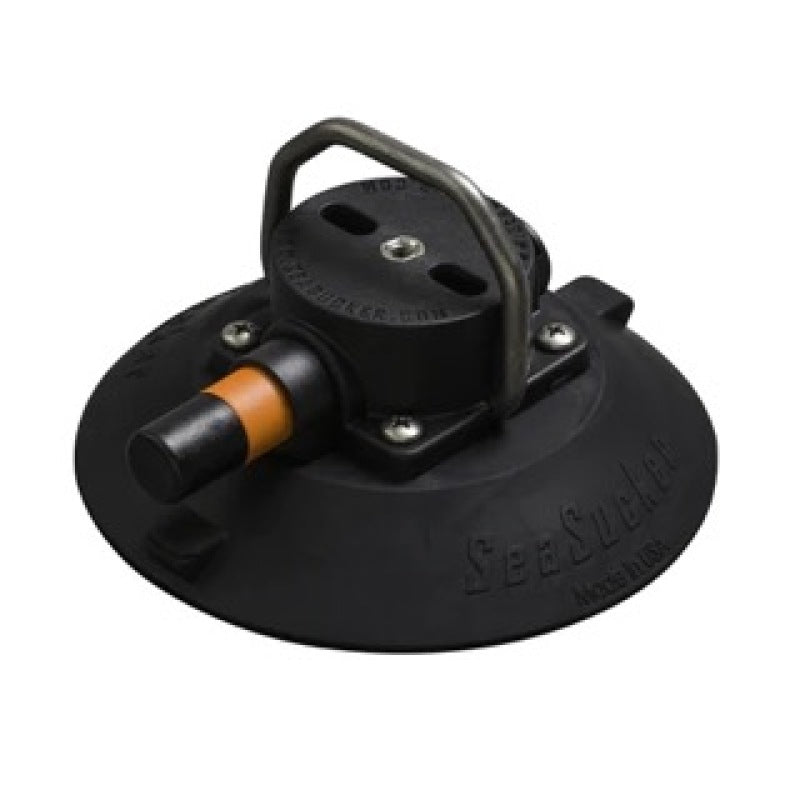 SeaSucker 6in. SeaSucker w/Flat-Top Stainless Steel D-Ring - Black VM1014B-6 VM1014B-6 User 1
