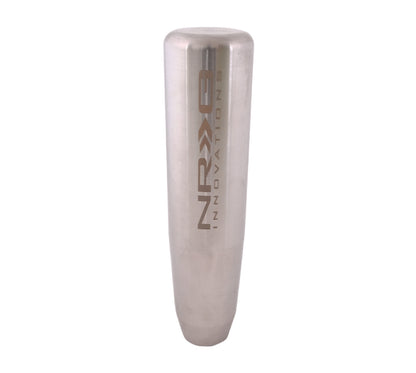 NRG Universal Short Shifter Knob - 5in. Length / Heavy Weight 1.27Lbs. - Silver SK-480SL SK-480SL Photo - Primary