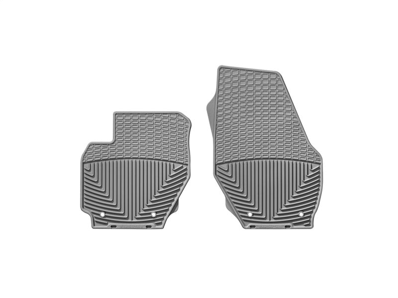 WeatherTech WT Rubber Mats - Front - Grey Floor Mats Floor Mats - Rubber main image