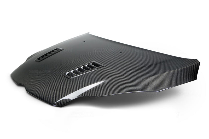 Seibon 12-13 Ford Focus RS-Style Carbon Fiber Hood HD1213FDFO-RS HD1213FDFO-RS Photo - Primary