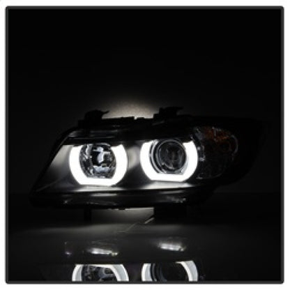 Spyder BMW E90 3-Series 06-08 4DR V2 Headlights - HID Only - Black PRO-YD-BMWE9005V2-HID-DRL-BK 5083852 5083852 Photo - Unmounted