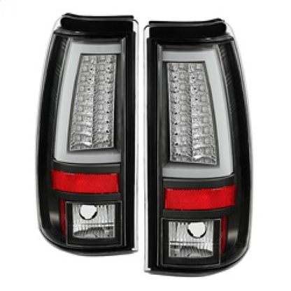 Spyder Chevy Silverado 1500/2500 99-02 Version 2 LED Tail Lights - Black ALT-YD-CS99V2-LED-BK 5081865 5081865 Photo - Primary