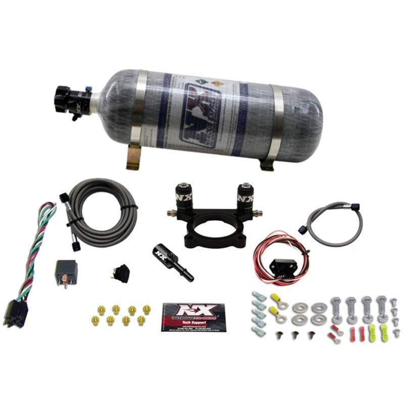Nitrous Express 2013+ Subaru BRZ Nitrous Plate Kit (35-100HP) w/Composite Bottle 20960-12 20960-12 Photo - Primary