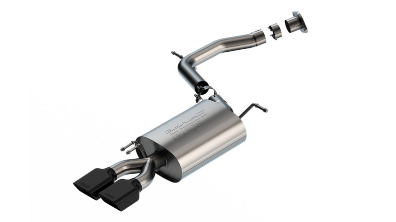 Borla 2023 Hyundai Palisade/20-22 Kia Telluride 3.8L V6 S-Type Axle-Back Exhaust w/ Black Chrome Tip 11979BC 11979BC Photo - Primary