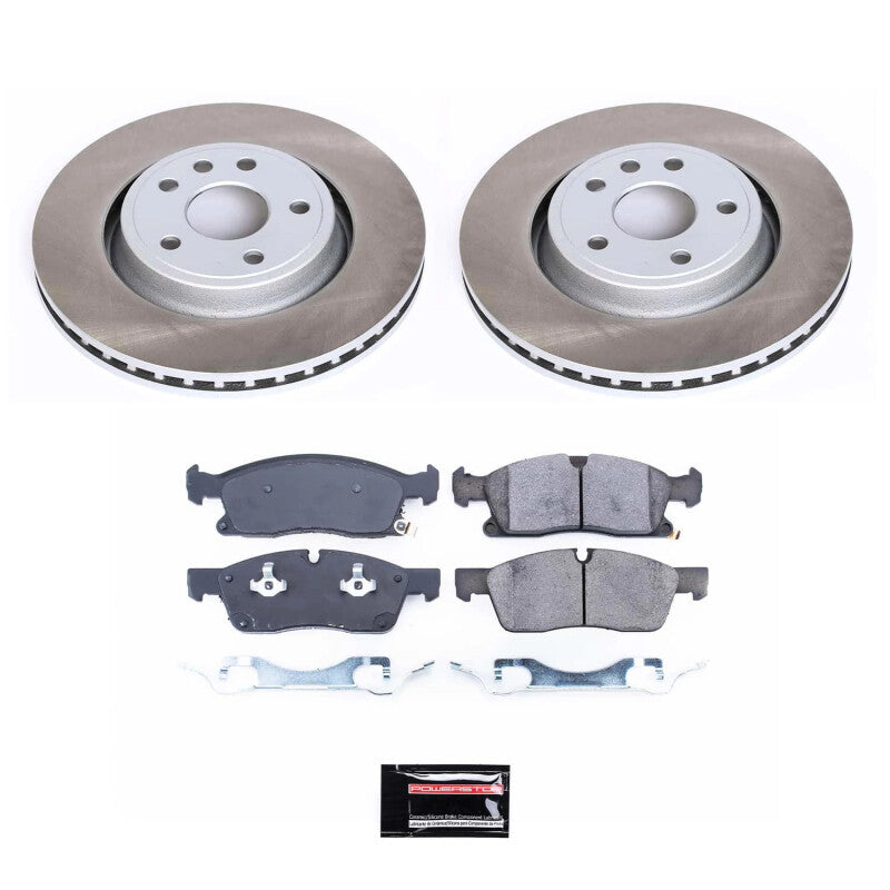 PowerStop Power Stop 2022 Jeep Grand Cherokee WK Front Semi-Coated Rotor Kit SC7133 SC7133 Photo - Primary