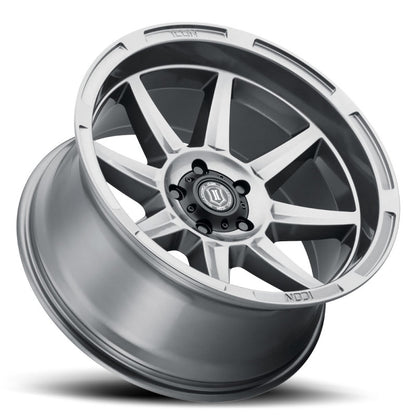 ICON Bandit 20x10 6x5.5 -24mm Offset 4.5in BS Gunmetal Wheel 6020108345GM 6020108345GM Photo - Unmounted