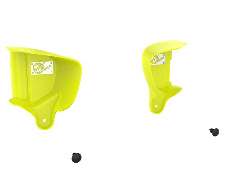aFe Magnum FORCE Dynamic Air Scoop 15-18 BMW M3/15-20 M4 - Yellow 54-13032SE 54-13032SE Photo - Unmounted