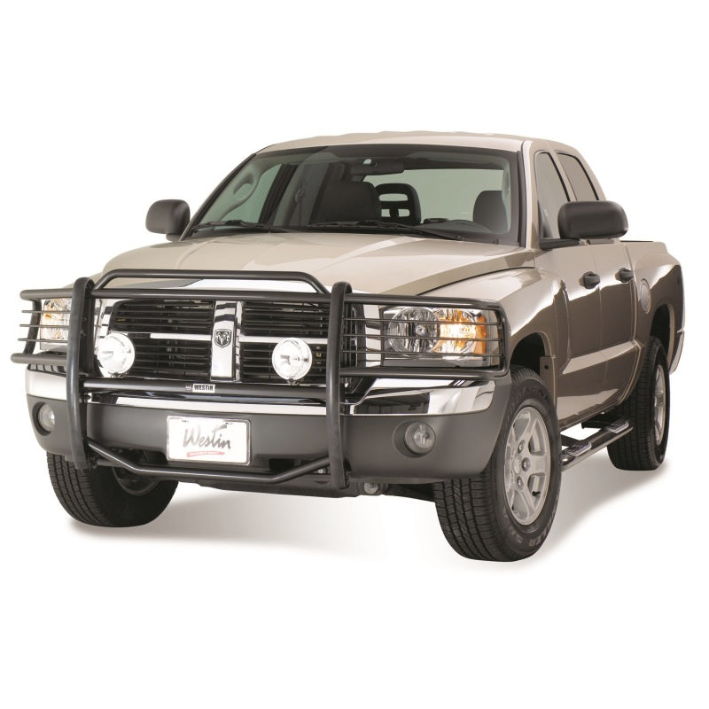 Westin 2005-2011 Dodge Dakota Sportsman Grille Guard - Black 40-1665 40-1665 Photo - Mounted