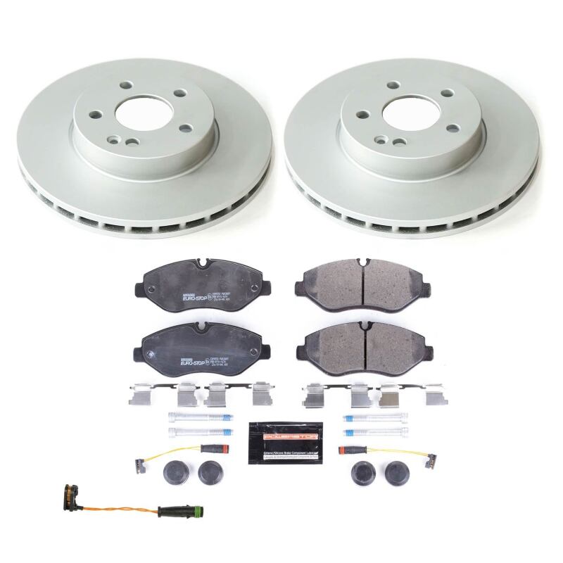 Power Stop 16-19 Mercedes-Benz Metris Front Euro-Stop Brake Kit ESK8219 ESK8219 Photo - Primary