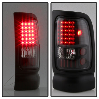 SPYDER Xtune Dodge Ram 1500 94-01 / Ram 2500/3500 94-02 LED Tail Lights Black ALT-ON-DRAM94-LED-BK 5012777 5012777 Photo - Unmounted