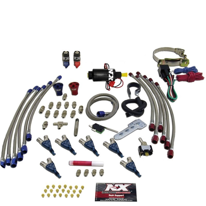 Nitrous Express Six Cyl Piranha Nitrous Kit w/o Bottle 60066-00P 60066-00P Photo - Primary