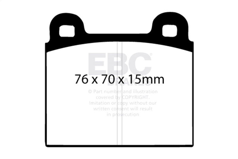 EBC Disc Brake Pad Set UD045 Photo - Primary