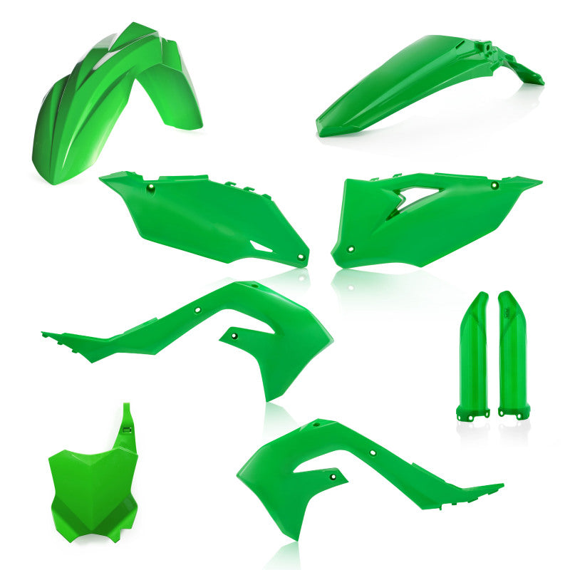 Acerbis 21+ Kawasaki KX250 KX250X/19-23 KX450 Full Plastic Kit - Green 2736290006 2736290006 Photo - Primary