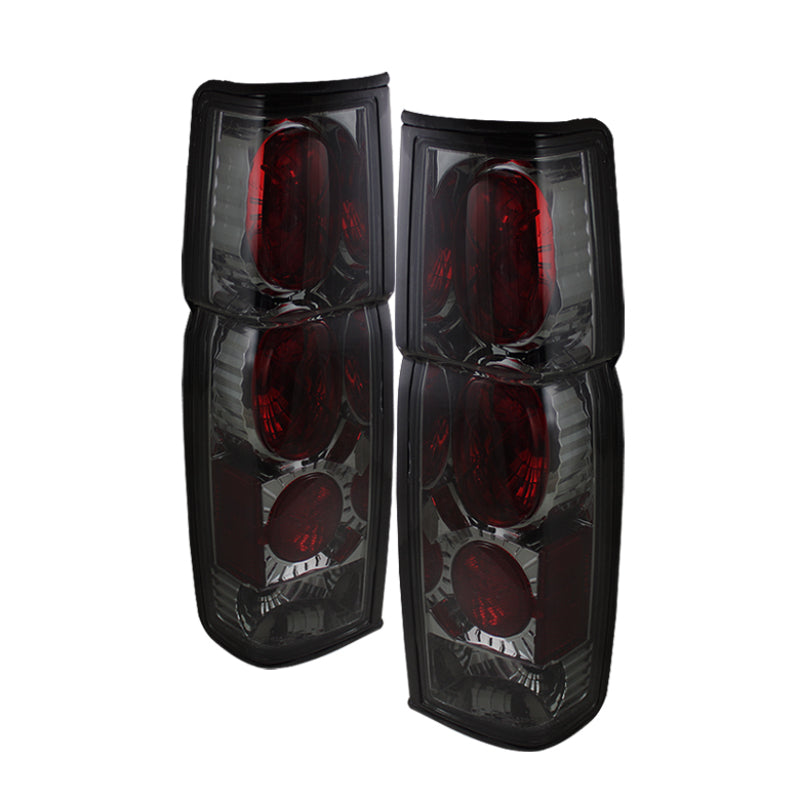 Spyder Nissan Hardbody 86-97 Euro Style Tail Lights Smoke ALT-YD-NH86-SM 5033611 5033611 Photo - Primary