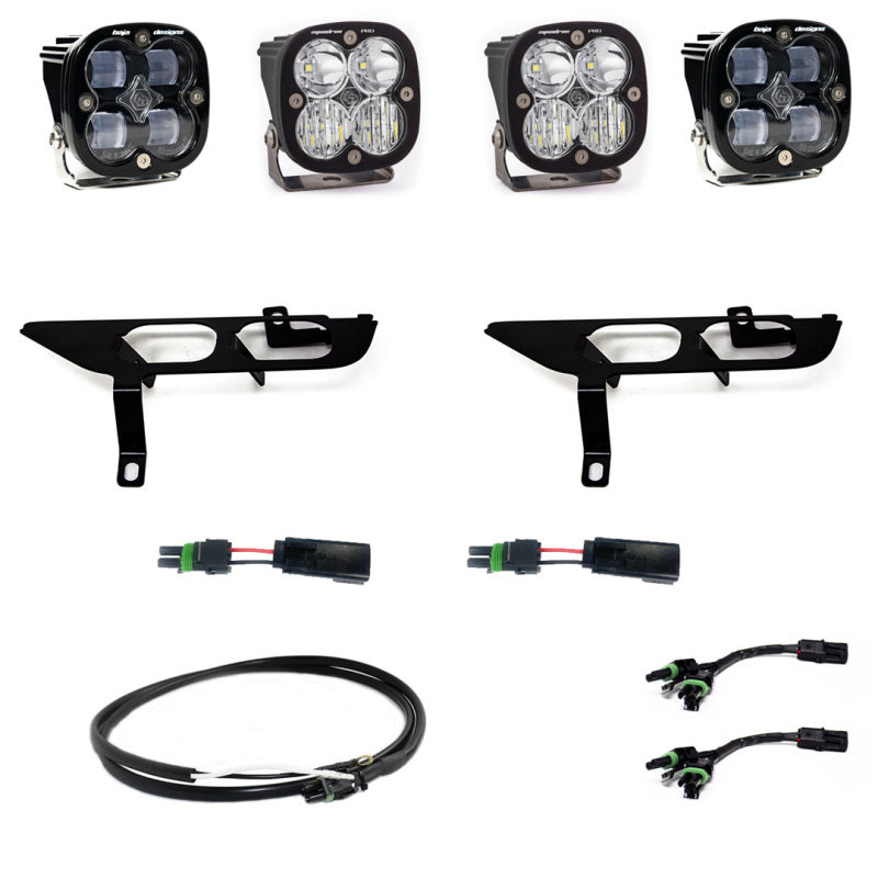 Baja Designs 2021+ Ford F-150 Pro Series Fog Pocket Kit - Clear 447870UP 447870UP User 1