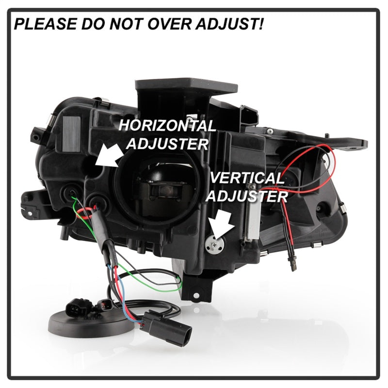Spyder Chevy Camaro 16-18 Halogen Model Full LED Headlights Black PRO-YD-CCAM16HALAP-SEQ-BK 5087317 5087317 Photo - Unmounted